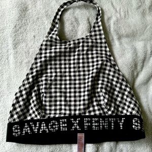 SavagexFenty Forever Savage High Neck Halter Bralette